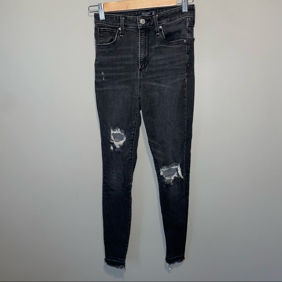 Abercrombie & Fitch Simone High Rise Super Skinny Jeans - Picture 3 of 7